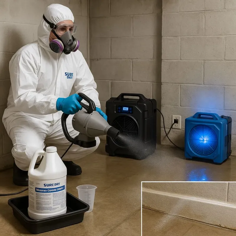 Sanitization and Odor Removal process in Columbia, PA