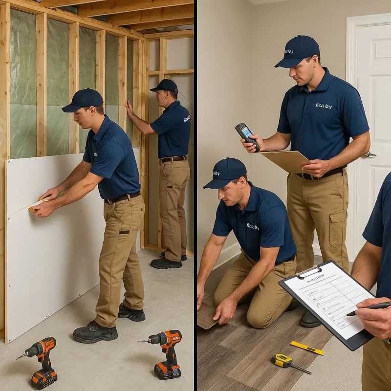 Repairs and Reconstruction process in Columbia, PA
